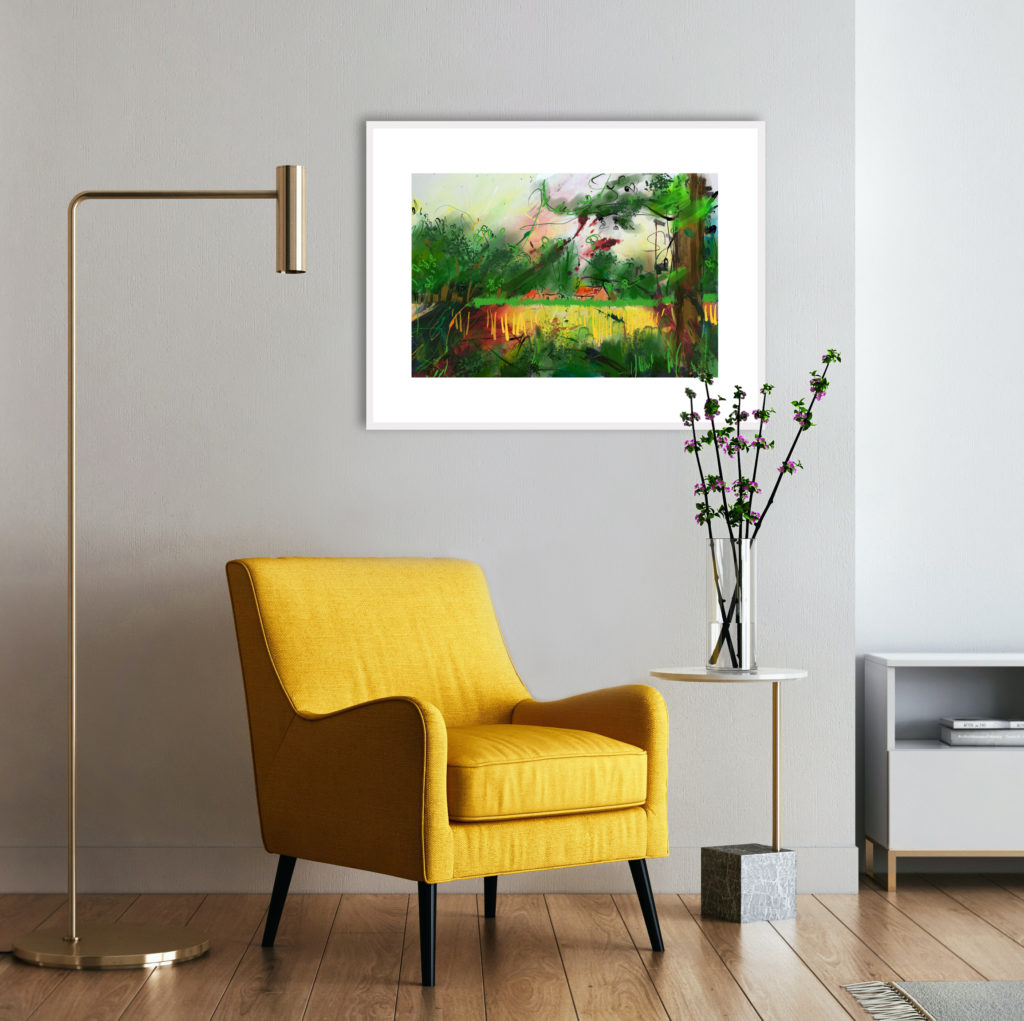 Twents Landschap | Giclée Schilderkunst | Atelier Galerie Annemiek Punt