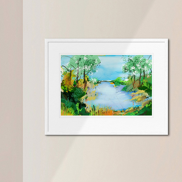 Ochtendlicht | Giclée Schilderkunst | Atelier Galerie Annemiek Punt