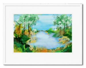 Ochtendlicht | Giclée Schilderkunst | Atelier Galerie Annemiek Punt