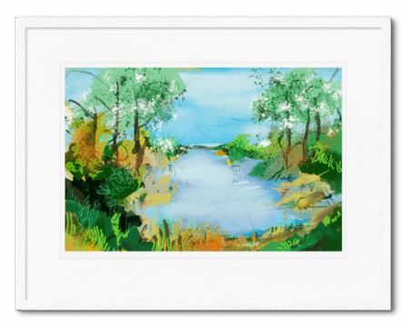 Ochtendlicht | Giclée Schilderkunst | Atelier Galerie Annemiek Punt