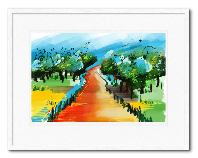 Grenzeloos | Giclée Schilderkunst | Atelier Galerie Annemiek Punt